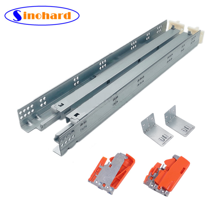 35kg/70lbs Full Extension Soft Close Undermount Drawer slide