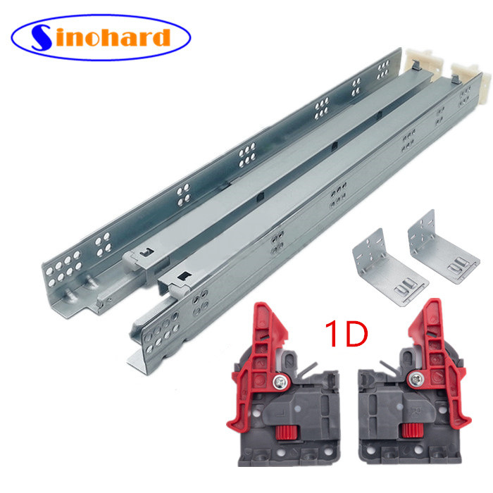 35kg/70lbs Full Extension Soft Close Undermount Drawer slide